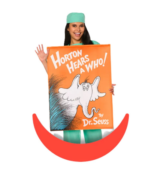 Dr. Seuss Horton Hears a Who! Book Cover Tunic - Costume - One Size