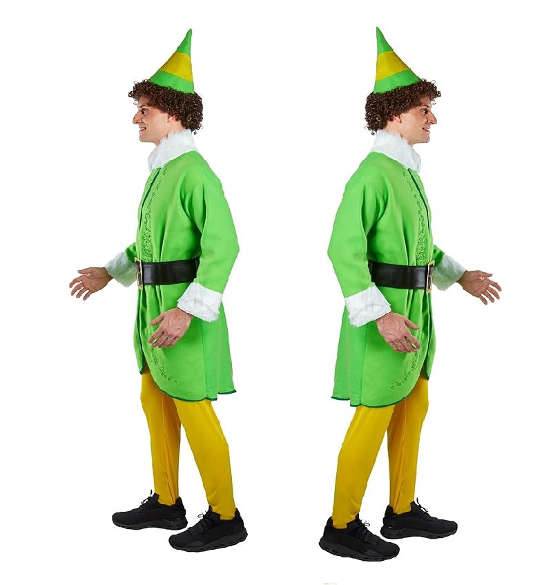Buddy the Elf - Elf the Movie - Deluxe Costume - Men - 2 Sizes