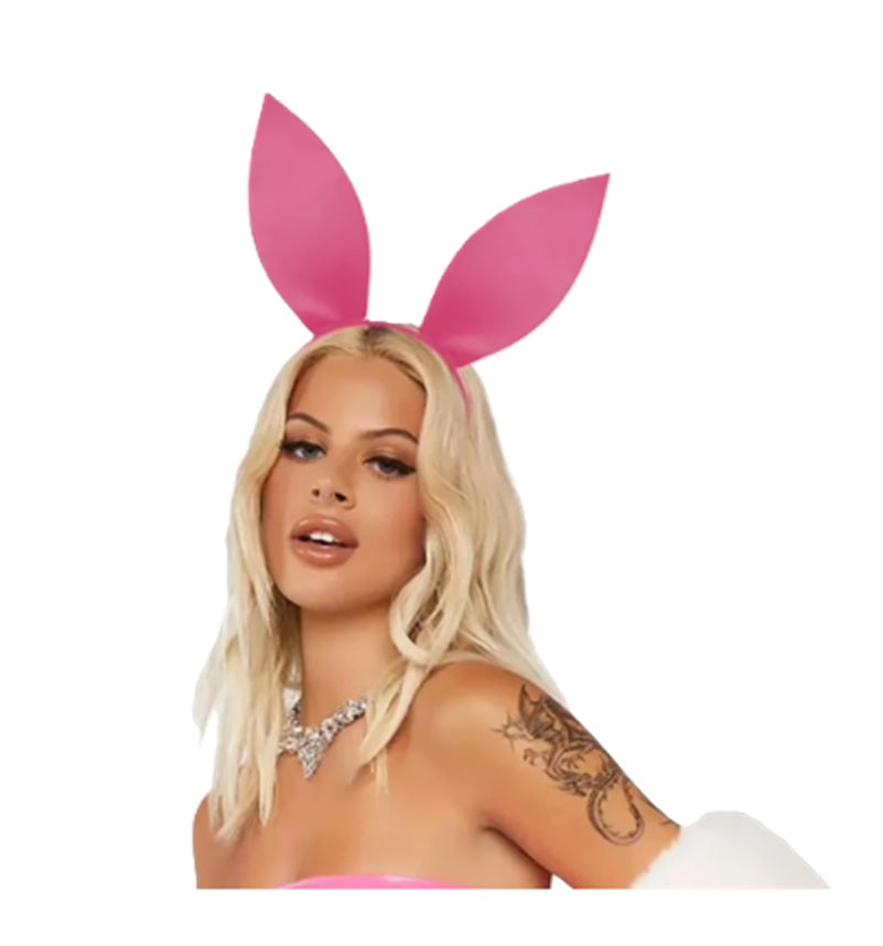 Bunny Ears - Leatherlike - Costume Accessories - One Size - 3 Colors
