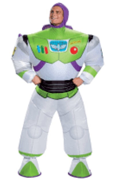 Buzz Lightyear - Toy Story - Inflatable - Deluxe Costume - One Size
