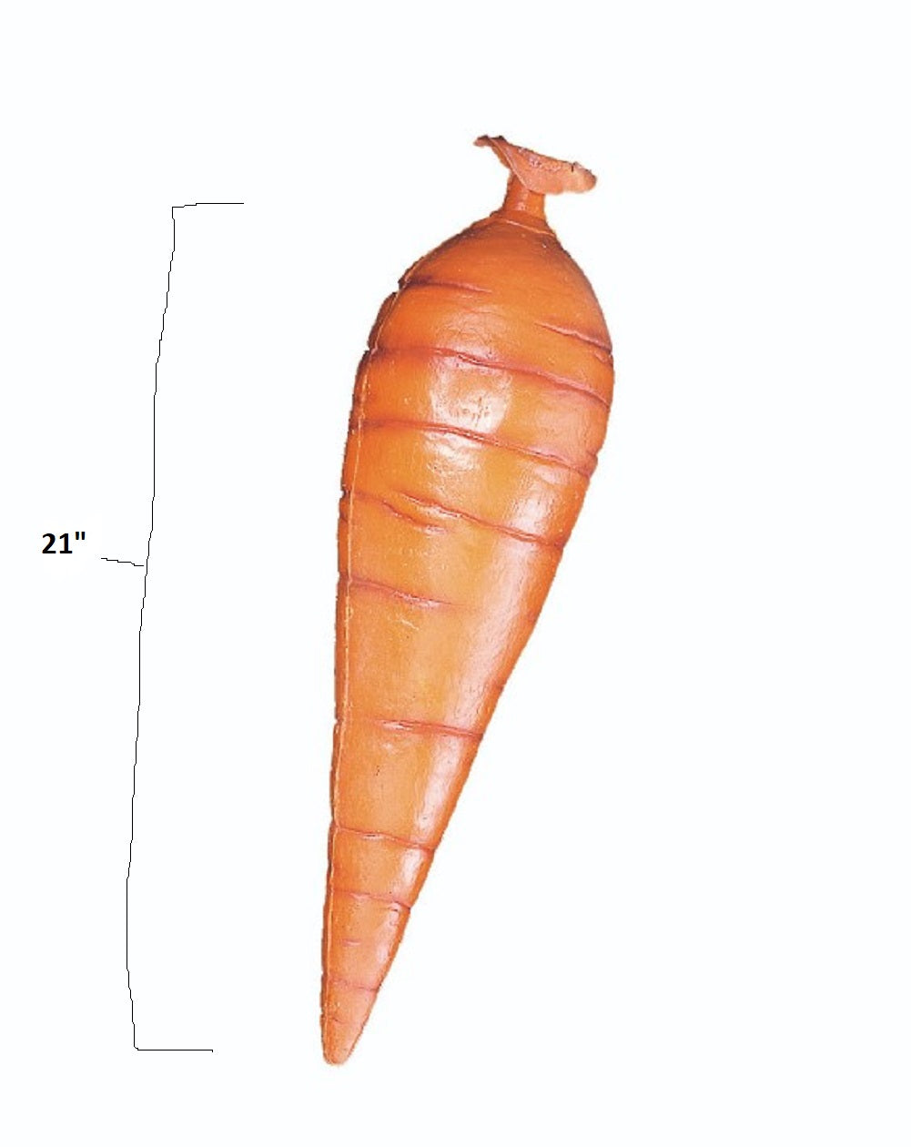 Jumbo-Hase, Karotte – Ostern – 53,3 cm – Schaumstoff – Kostümzubehör Requisite