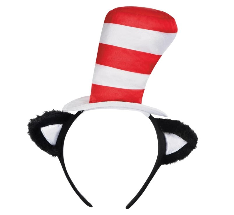 Cat in the Hat - Mini Hat Headband - Dr. Seuss - Costume Accessory - One Size