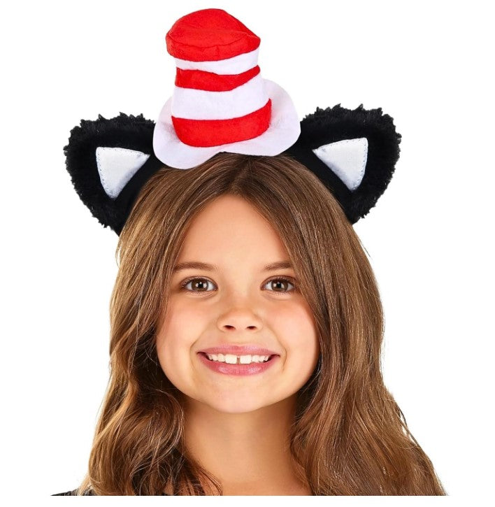 Cat in the Hat - Mini Hat Headband - Dr. Seuss - Costume Accessory - One Size