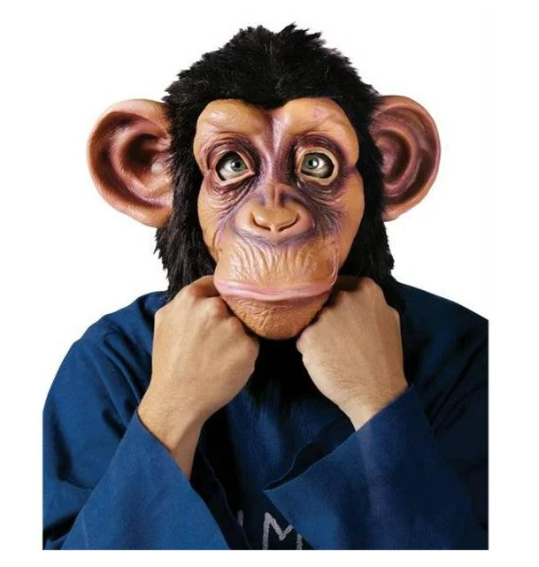 Chimp Mask - Latex - The Lazy Song - Deluxe Costume Accessory - One Size