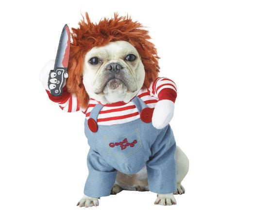 Chucky - Deadly Doll - Good Guys - Dog Costume - 2 Sizes