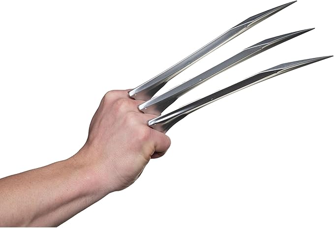 Wolverine Claws - Superhero - Cosplay - Costume Accessory - Prop - One Size