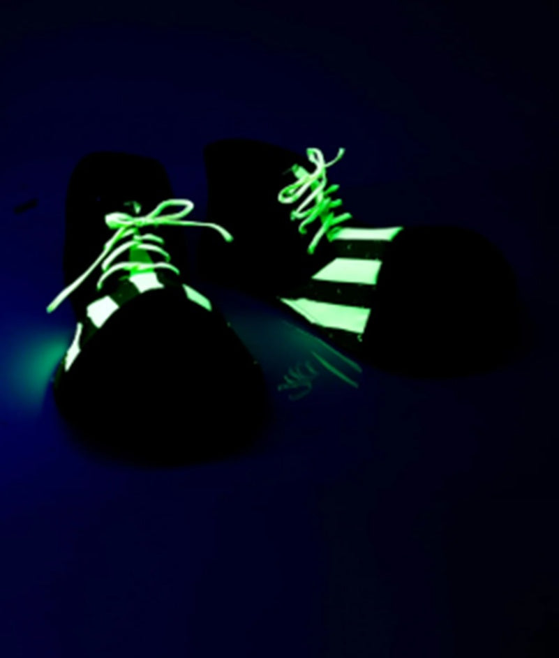 Vinyl Clown Shoes - Costume Accessory - One Size - 2 Colors