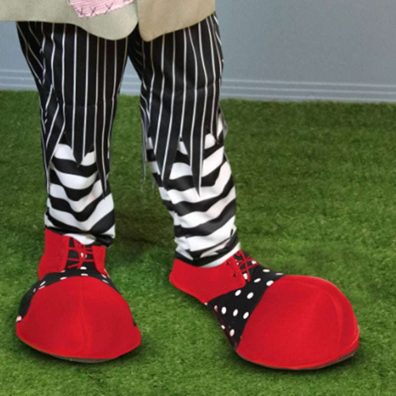 Vinyl Clown Shoes - Costume Accessory - One Size - 2 Colors