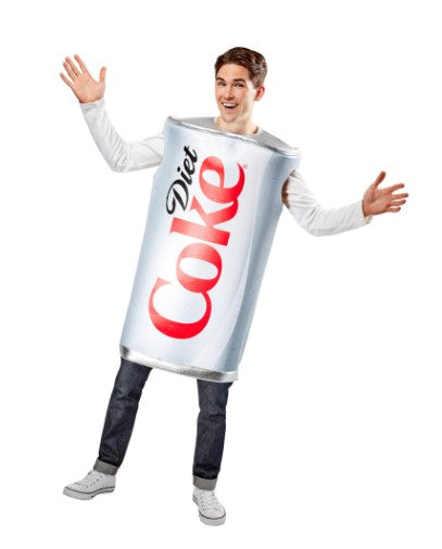 Diet Coca-Cola - Can of Diet Coke - Foam Tunic - Costume - Adult