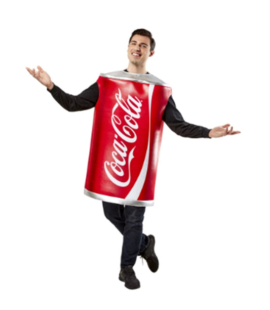 Coca-Cola - Can of Coke - Foam Tunic - Costume - Adult