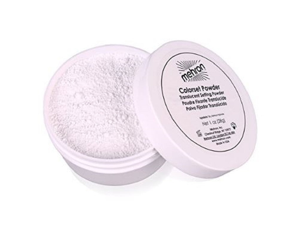 Mehron Colorset Powder - Setting - Finishing - Theatrical Makeup - 2 Sizes