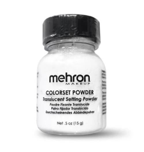 Mehron Colorset Powder - Setting - Finishing - Theatrical Makeup - 2 Sizes