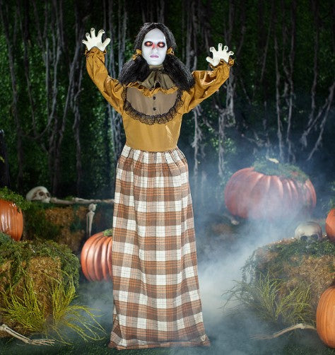 Standing Creepy Woman Pop-Up - 5' - Halloween Decoration - Prop Decor