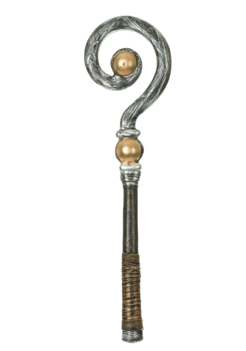 Egyptian Crosier Staff - Antique Look - Collapsible - Costume Accessory Prop