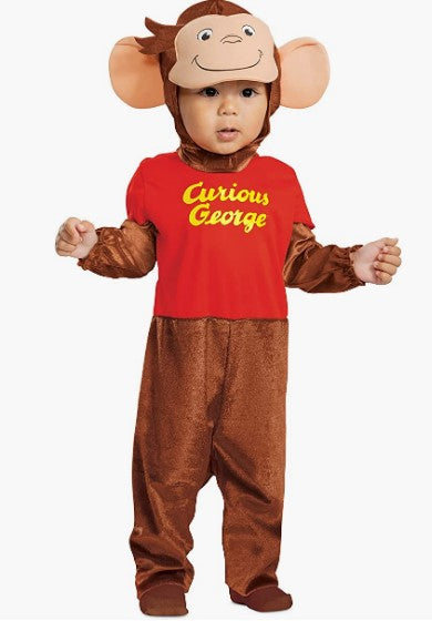 Curious George - Costume - Toddler - 2T