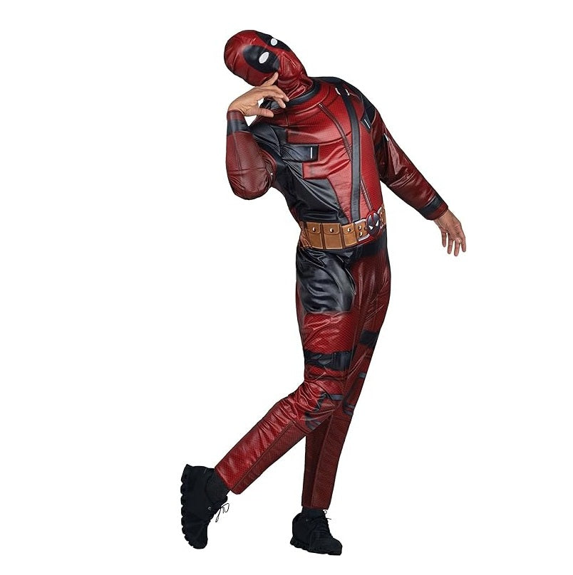 Deadpool - Muscle Chest - Deluxe Licensed Costume - Men - 3 Sizes