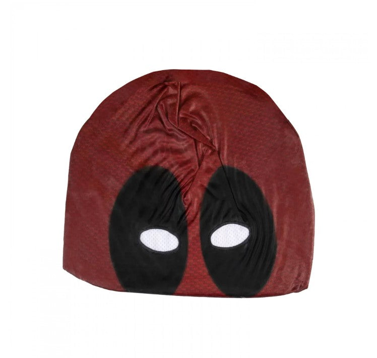 Deadpool Mask - Fabric - Dark Red - Costume Accessory - Teen Adult