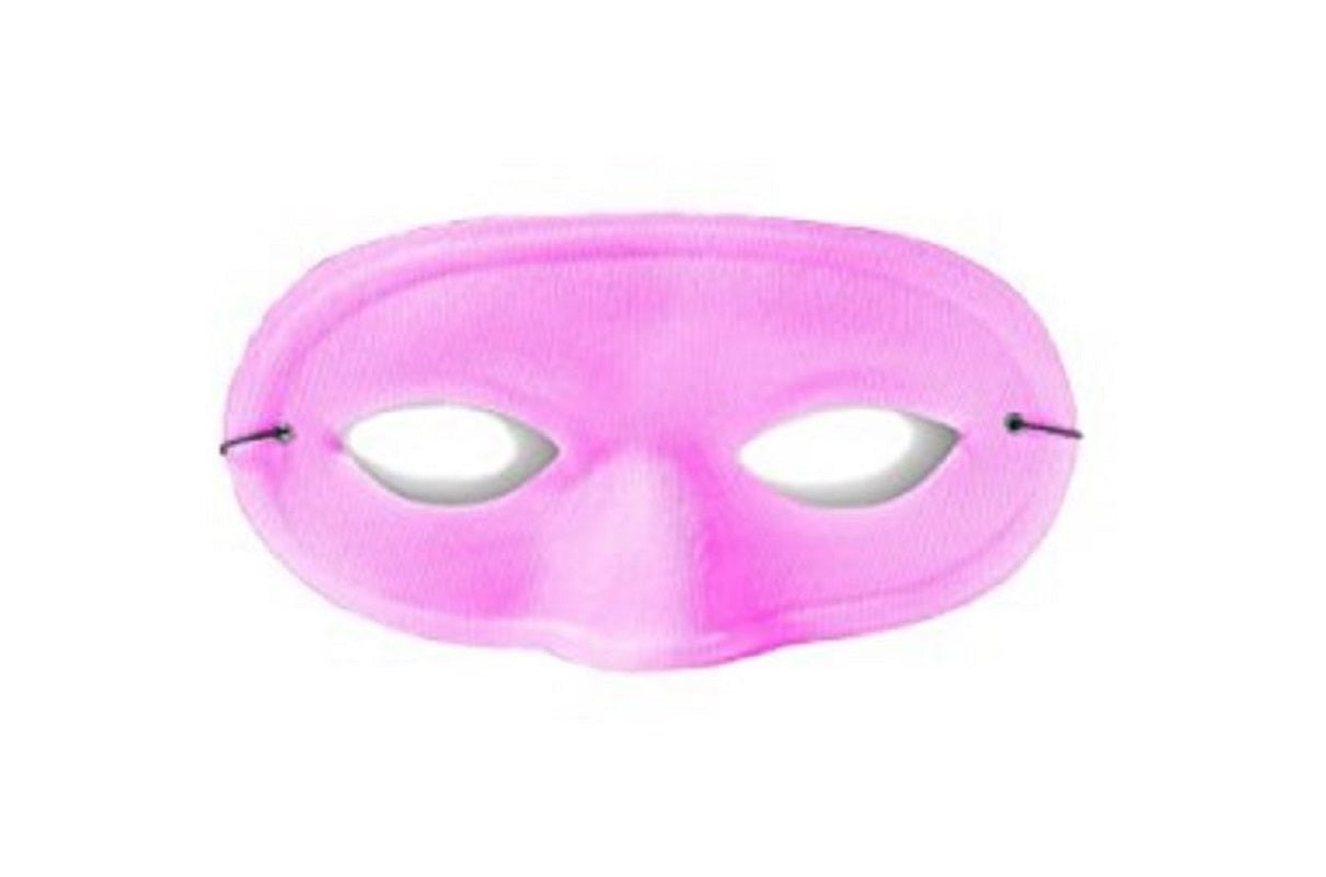 Domino Eye Mask - Satin - Foam - Costume Accessory - Several Colors