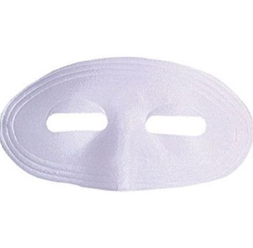 Domino Eye Mask - Satin - Foam - Costume Accessory - Several Colors