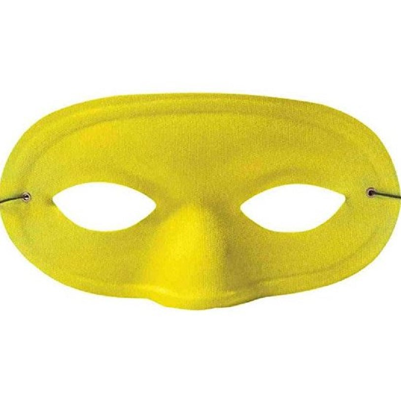 Domino Eye Mask - Satin - Foam - Costume Accessory - Several Colors