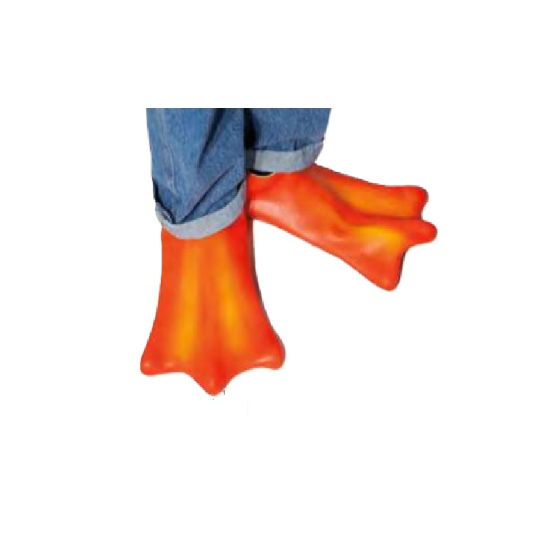 Latex Duck Feet Covers - Mascot - Cosplay Costume Accessory - One Size