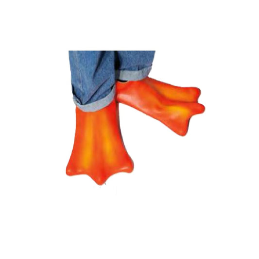 Latex Duck Feet Covers - Mascot - Cosplay Costume Accessory - One Size