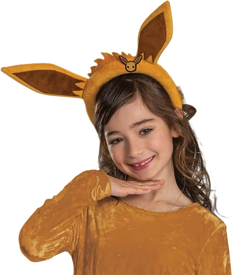 Brown Eevee Ears - Licensed Costume Accessories - Smaller Size
