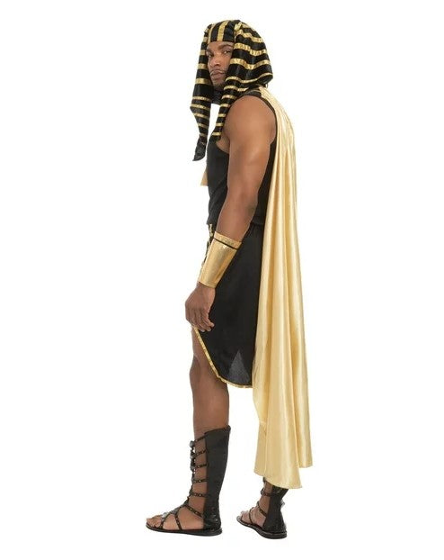 King of Egypt - Gold/Black - Costume - Men - Plus - 2XL