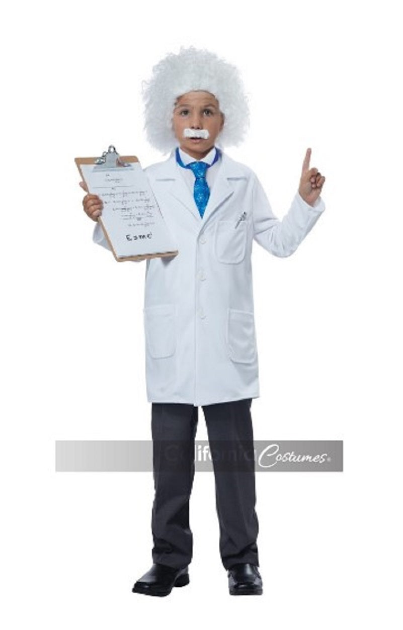 Einstein Scientist White Lab Coat - Physicist - Costume - Child - 2 Si ...