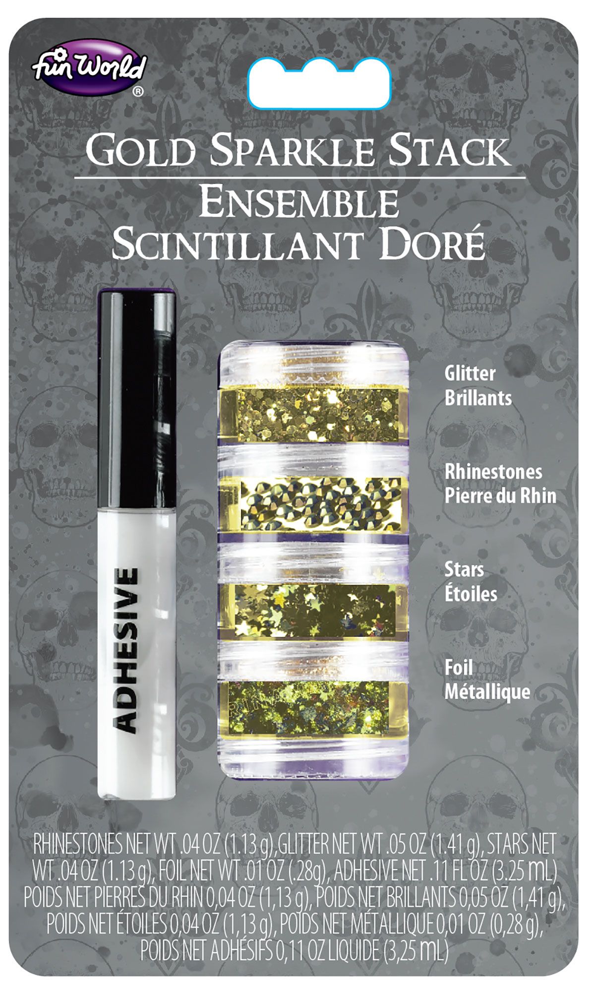 Sparkle Stacks - 4 Pods - Costume Accessories - 4 Colors