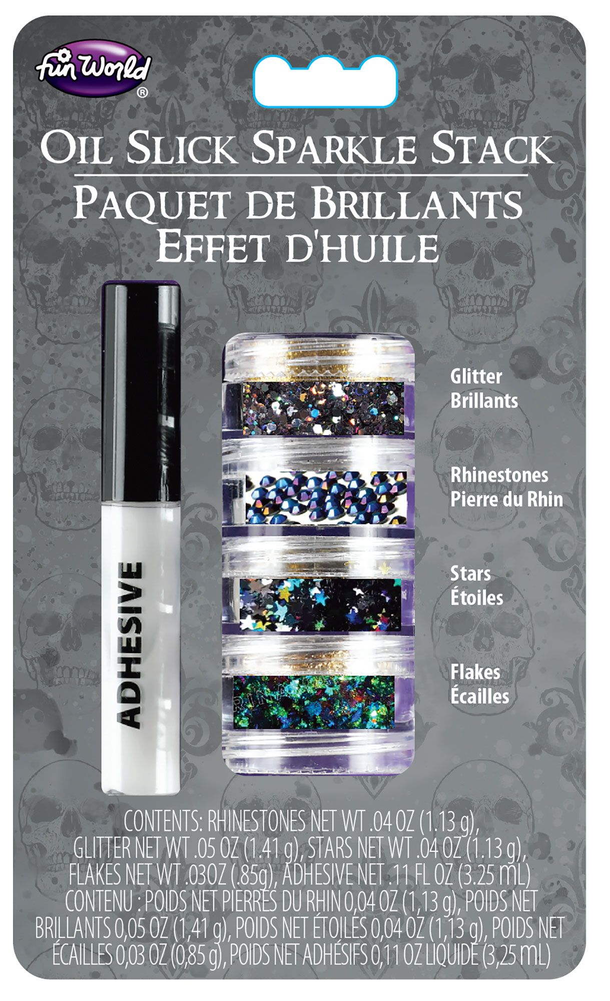 Sparkle Stacks - 4 Pods - Costume Accessories - 4 Colors