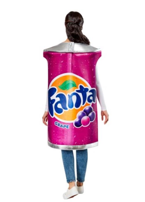 Can of Fanta Grape - Coca-Cola - Foam Tunic - Costume - Adult