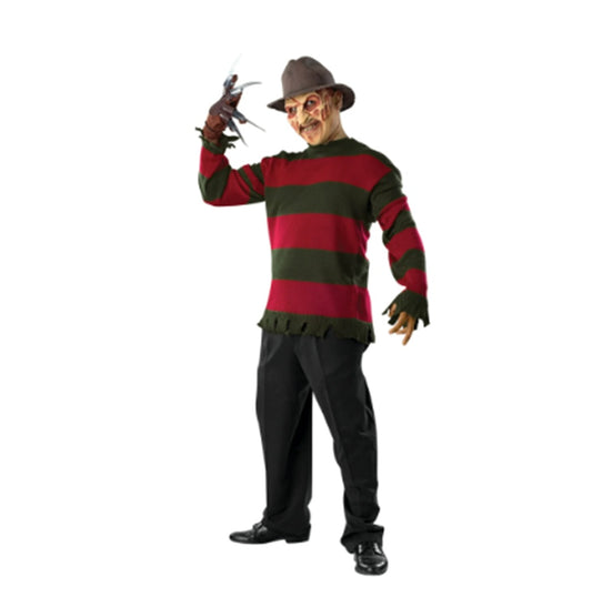 Freddy Krueger Sweater - Nightmare On Elm Street - Costume - Adult - 3 Sizes