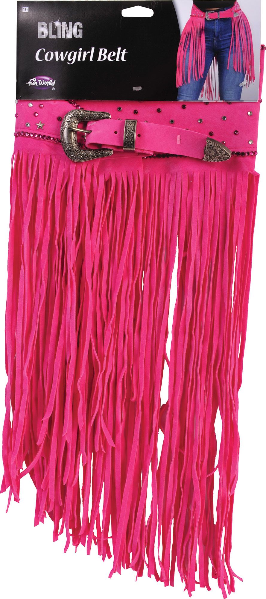 Cowgirl Fringe Belt - Festival - Pop Star - Costume Accessories - 4 Colors