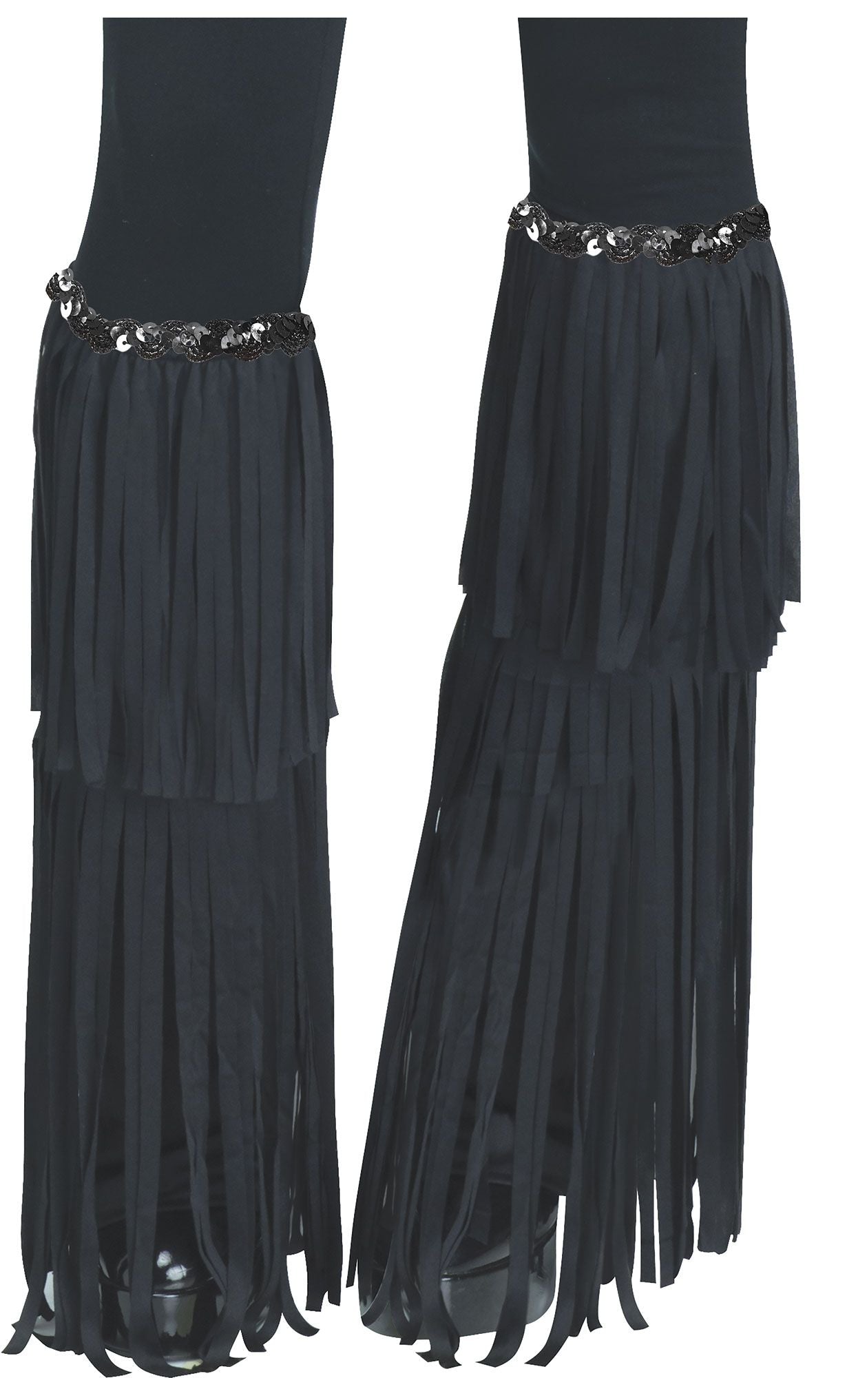 Hippie Fringe Boot Covers - Festival - Pop Star - Costume Accessories - 4 Colors