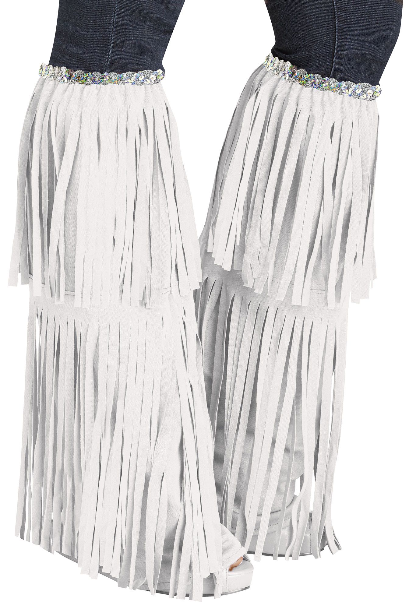 Hippie Fringe Boot Covers - Festival - Pop Star - Costume Accessories - 4 Colors