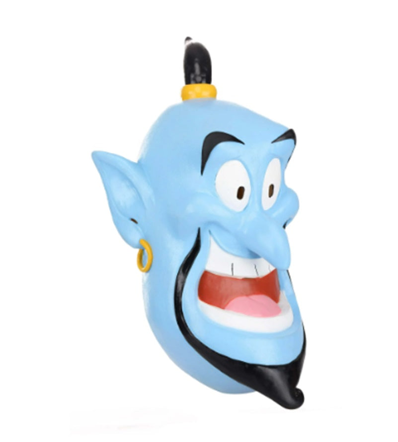 Oversized Genie Mask - Latex - Aladdin - Costume Accessory - One Size