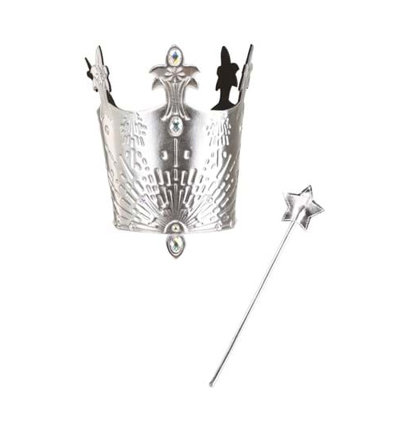 Glinda Crown & Wand Set - Wizard of Oz - Wicked - Costume Accessory - One Size