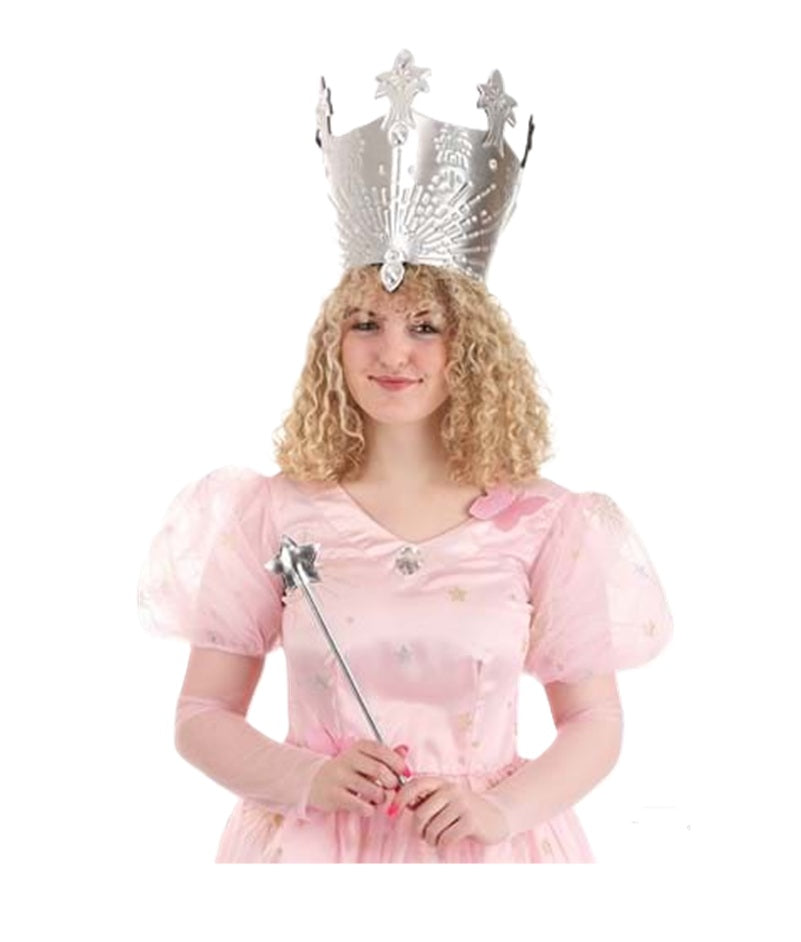 Glinda Crown & Wand Set - Wizard of Oz - Wicked - Costume Accessory - One Size