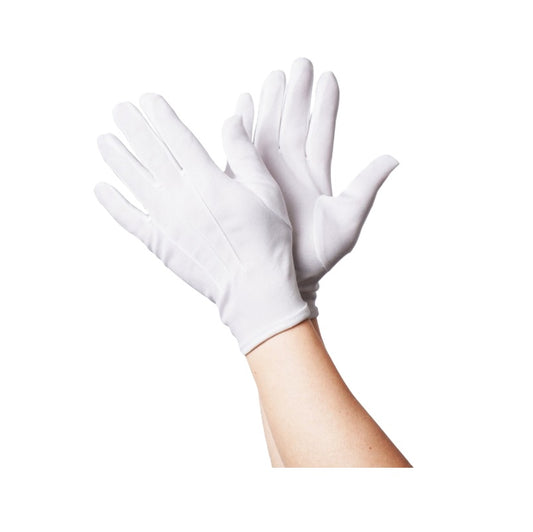 White Gloves - Cosplay - Holiday - Costume Accessory - Adult - One Size