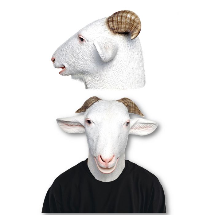 G.O.A.T Mask - Sports - Animals - Costume Accessory - One Size