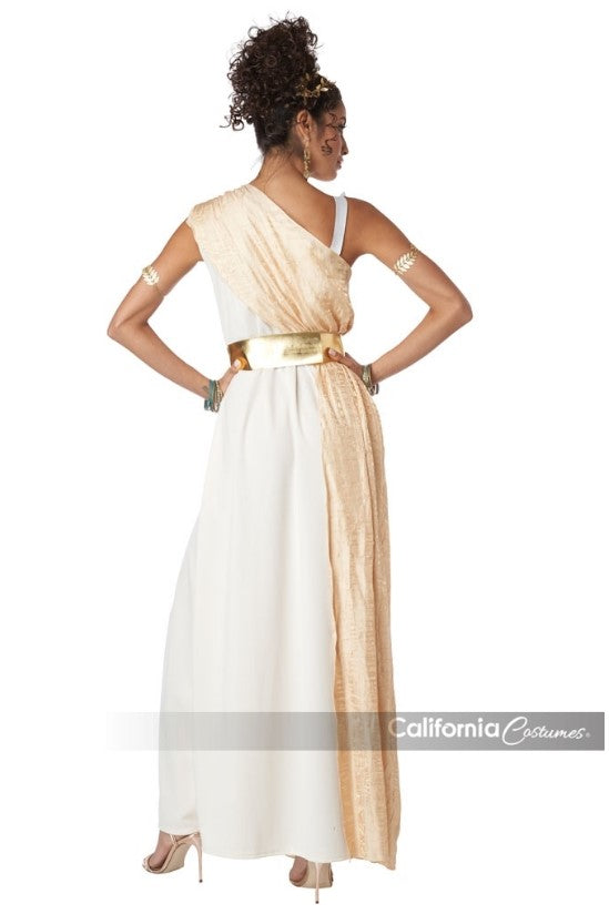 Roman Greek Golden Goddess - Toga - Costume - Adult - 4 Sizes