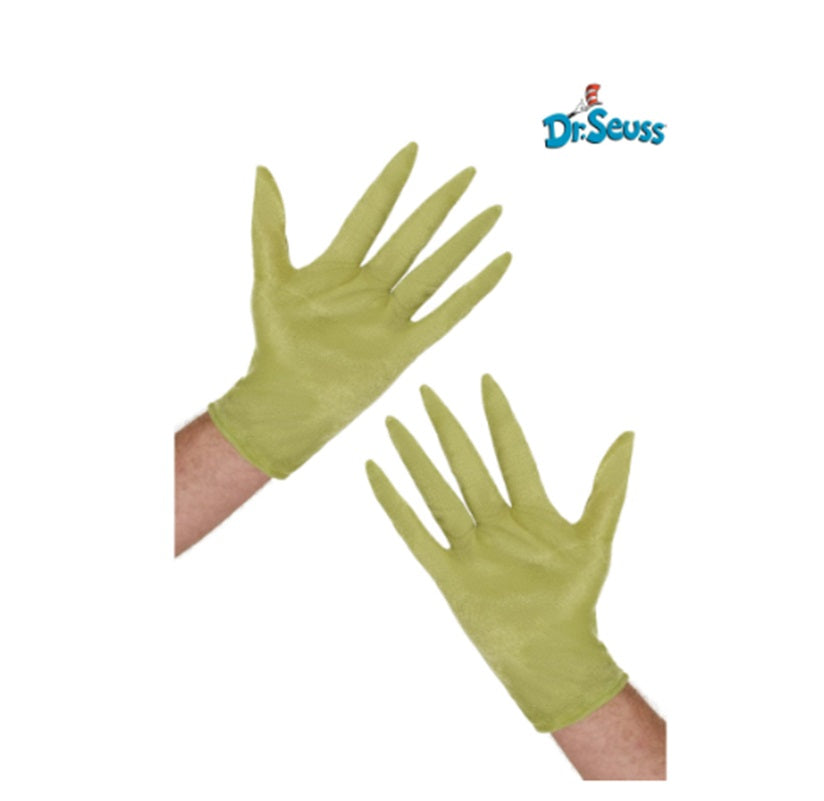 Grinch Gloves - Green - Christmas - Costume Accessories - One Size