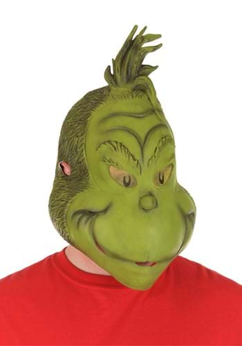 Grinch Full Mask - Latex - Christmas - Costume Accessories - One Size