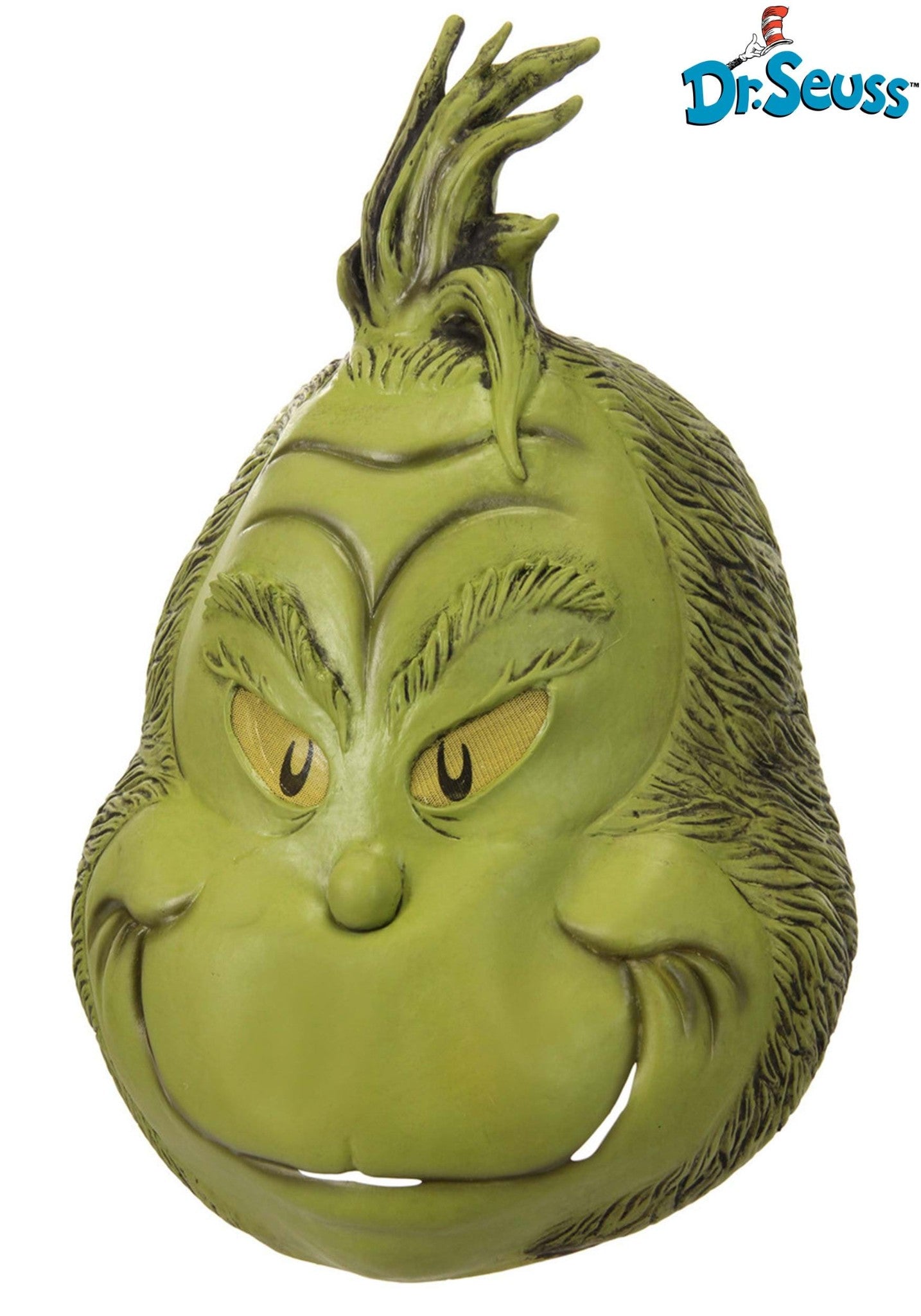 Grinch Full Mask - Latex - Christmas - Costume Accessories - One Size