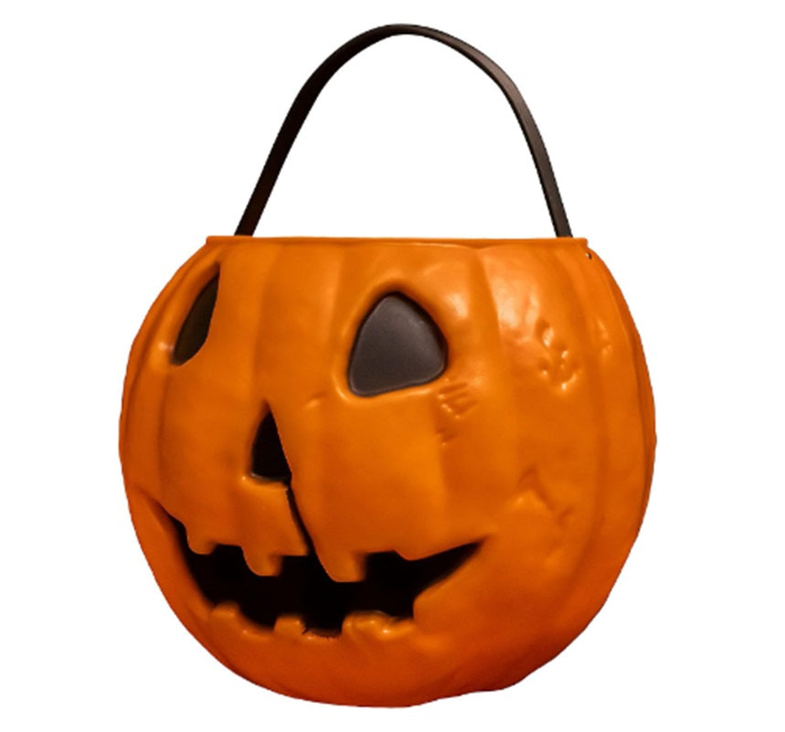 Pumpkin Pail - Halloween 1978 - Licensed - Decor - Costume Accessory Prop