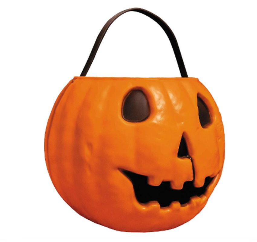 Pumpkin Pail - Halloween 1978 - Licensed - Decor - Costume Accessory Prop