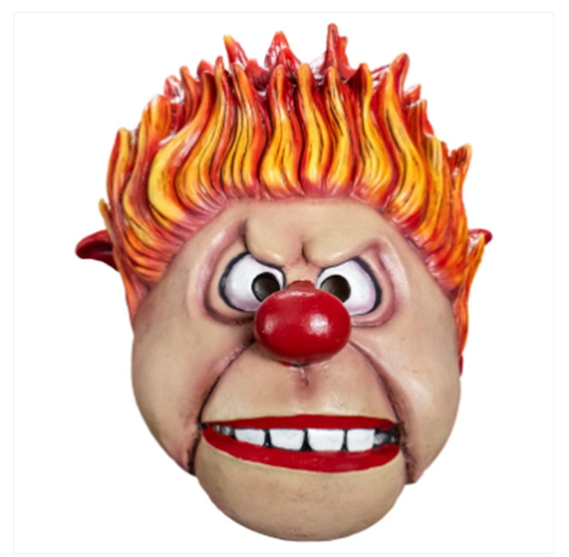 Heat Miser Mask - Christmas - Year Without a Santa Claus - Costume Accessory