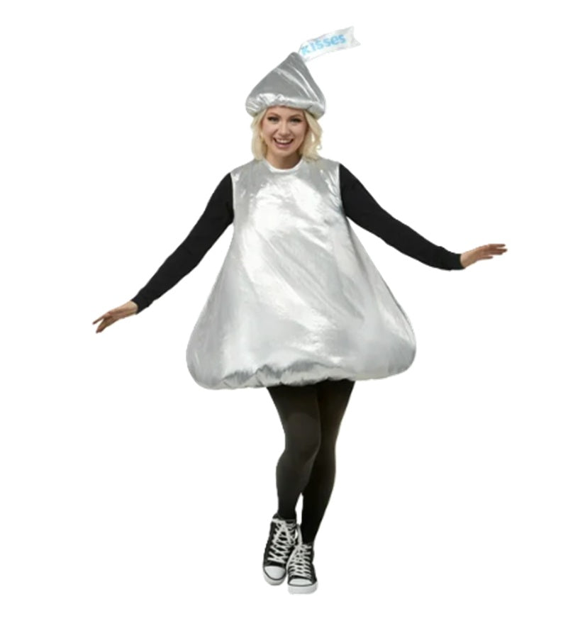 Hershey Kiss - Silver Tunic - Costume - Adult One Size