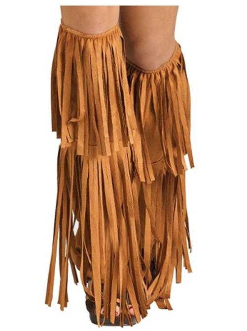 Hippie Fringe Boot Covers - Festival - Pop Star - Costume Accessories - 4 Colors